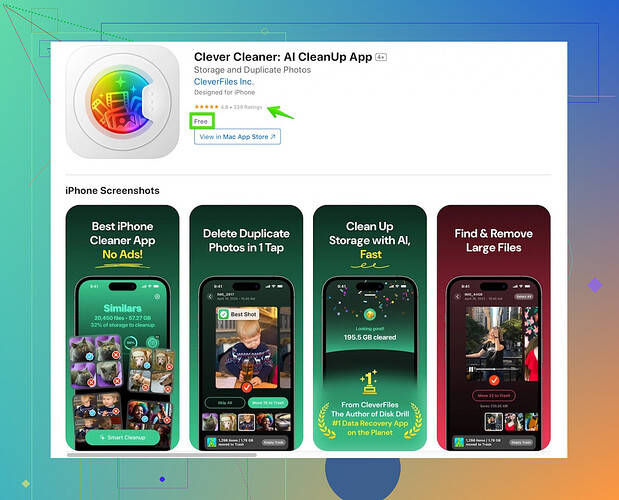 Clever Cleaner App Install