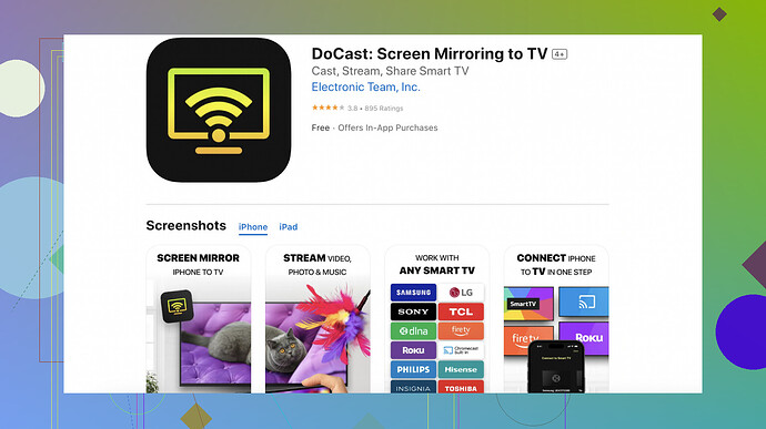 DoCast App Interface