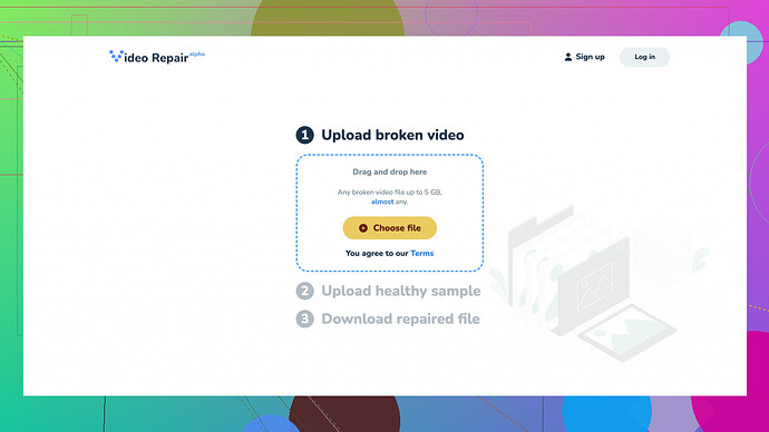 Clever Online Video Repair Screenshot