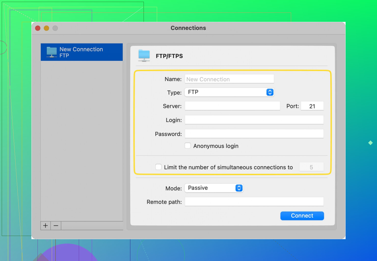 Uploading Your First File