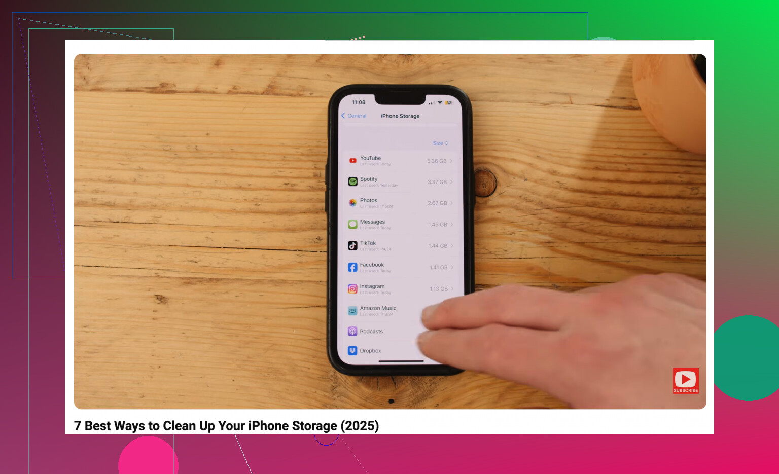 Comment puis-je libérer plus d’espace de stockage sur mon iPhone gratuitement ?