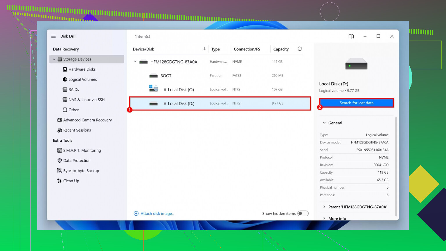 How can I repair a corrupted SSD without losing my data?