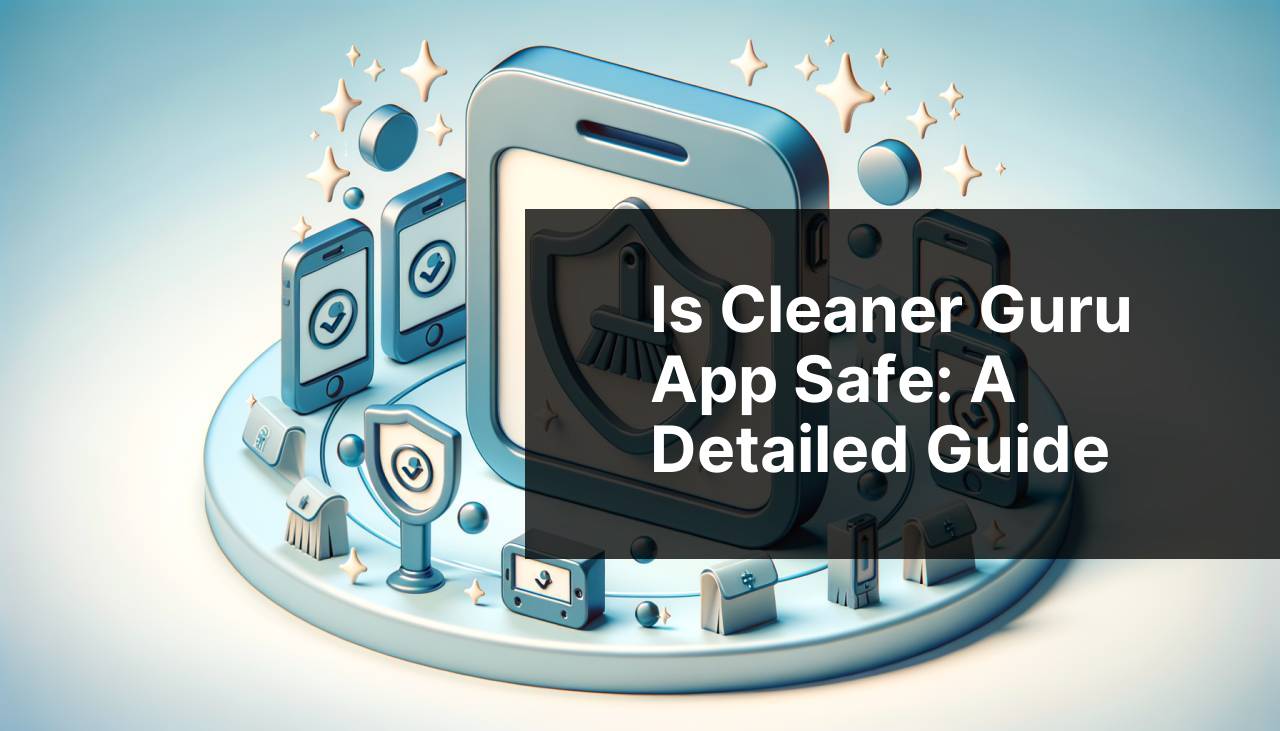 Is Cleaner Guru App Safe A Detailed Guide