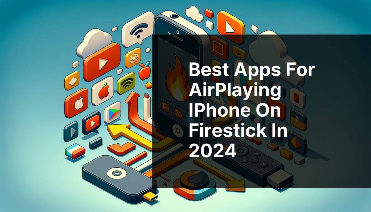 Best Apps for AirPlaying iPhone on Firestick in 2024