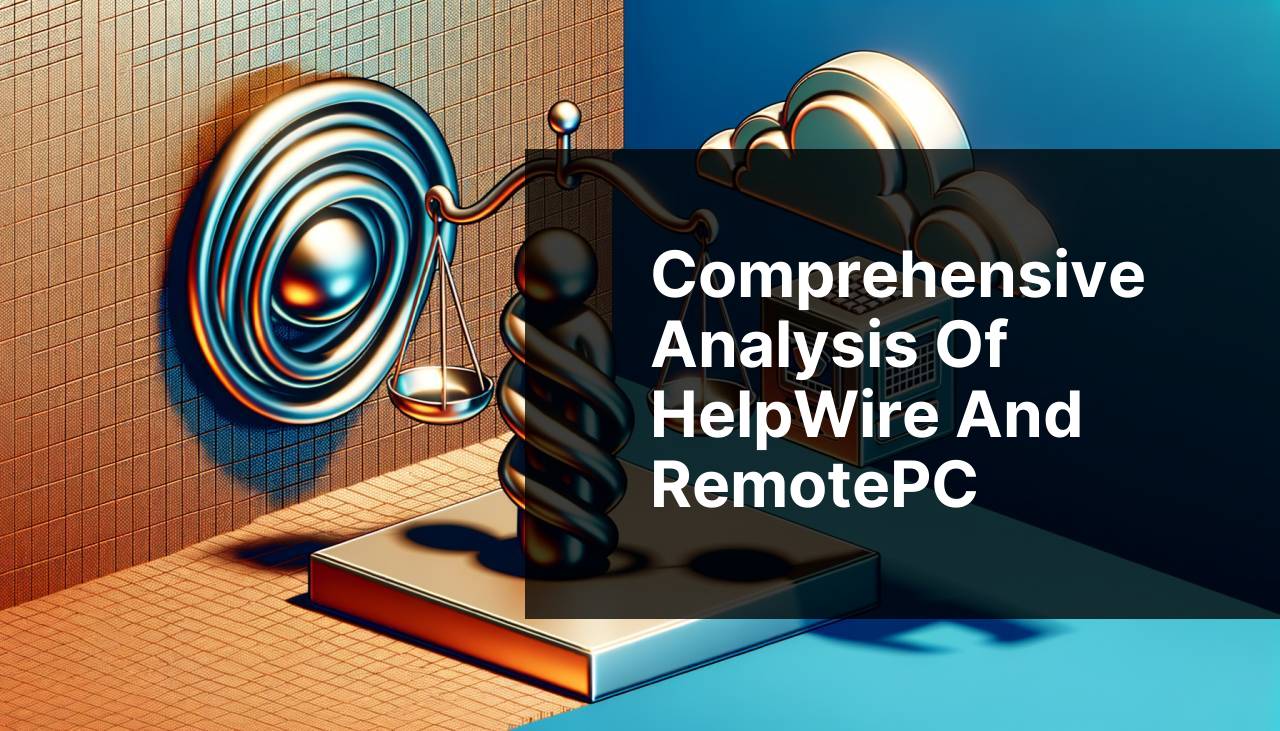 Comprehensive Analysis of HelpWire and RemotePC