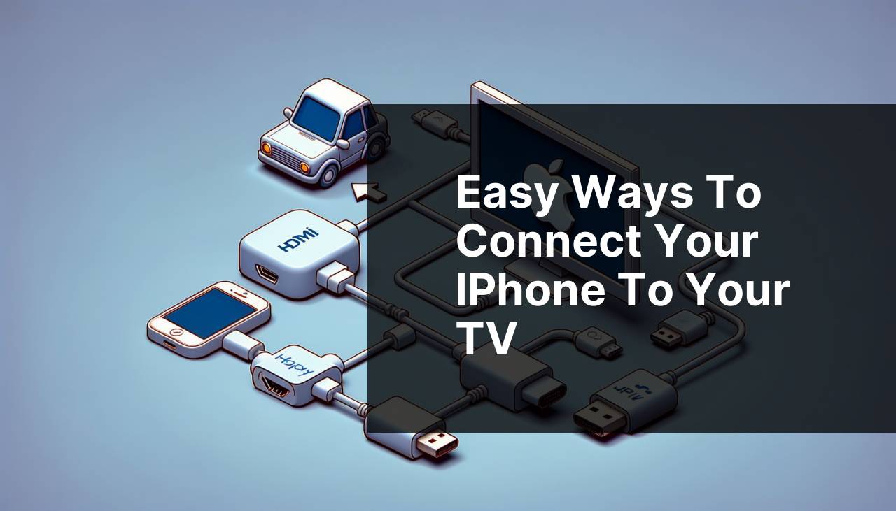 Easy Ways to Connect Your iPhone to Your TV