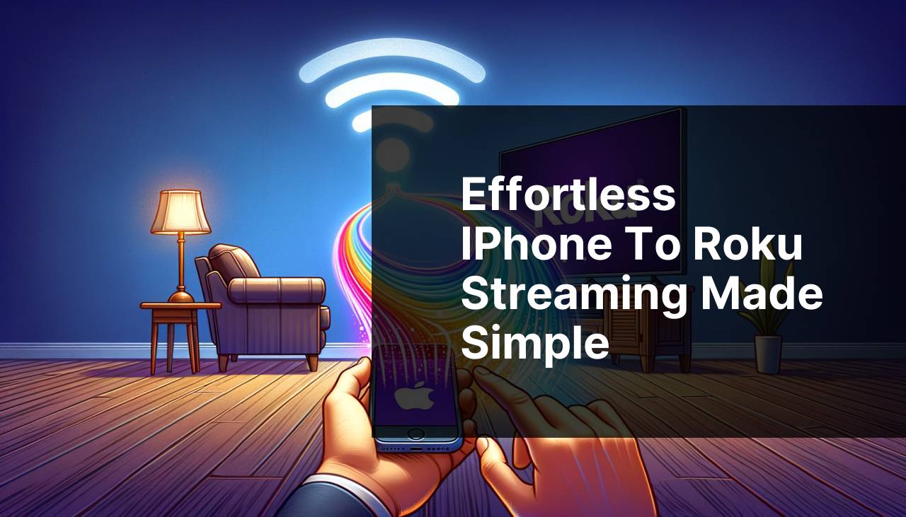 Effortless iPhone to Roku Streaming Made Simple