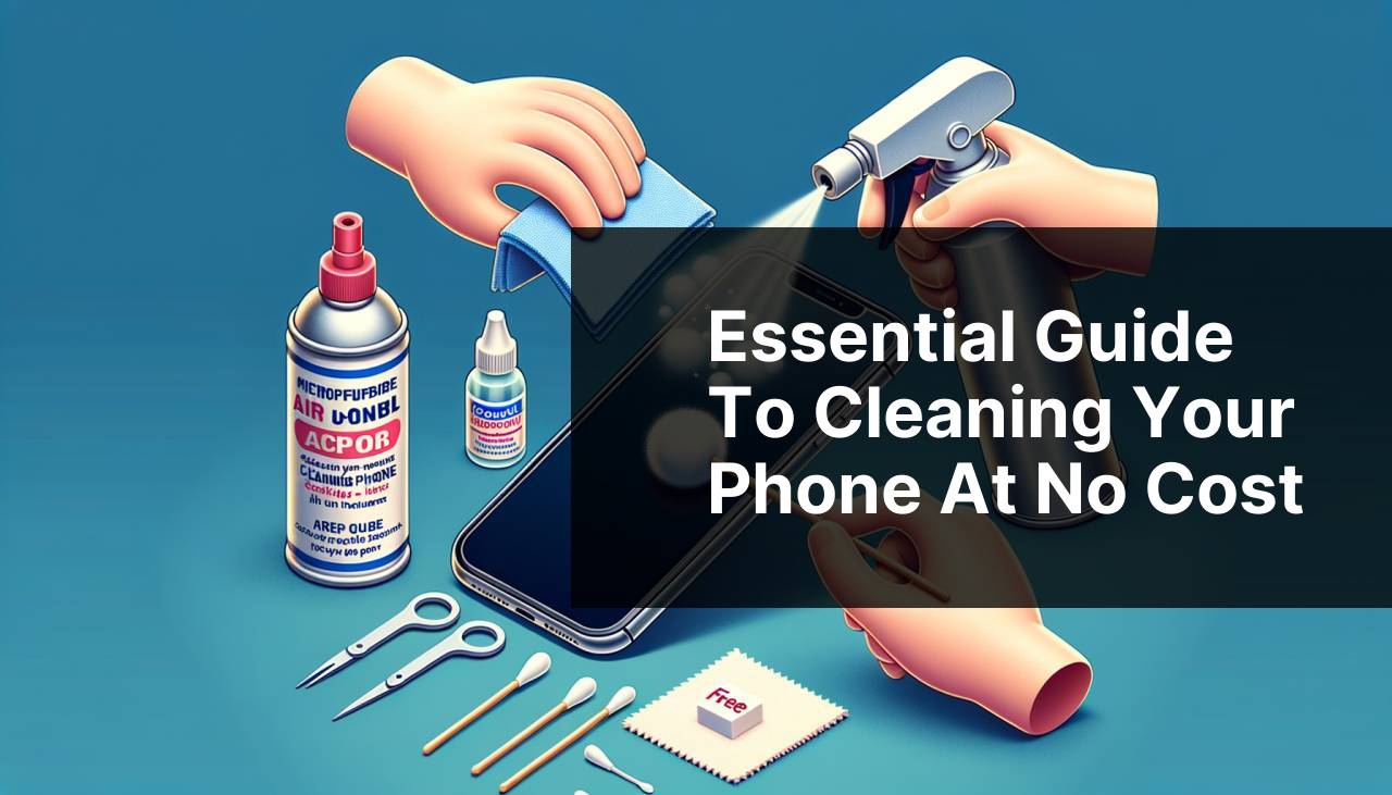Essential Guide to Cleaning Your Phone at No Cost