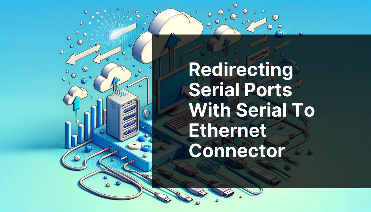 Redirecting Serial Ports with Serial to Ethernet Connector