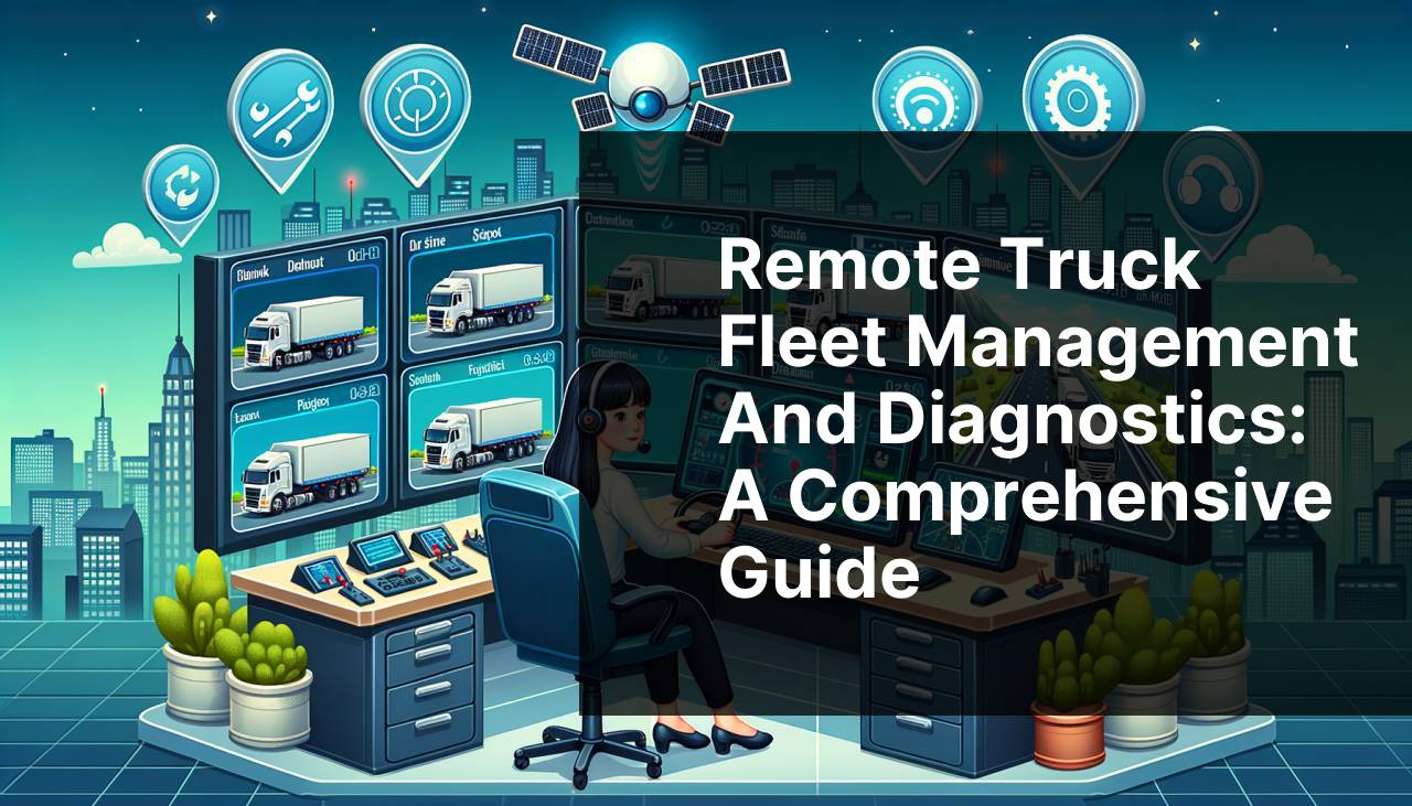 Remote Truck Fleet Management and Diagnostics: A Comprehensive Guide