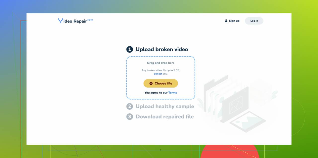 How to Repair a Corrupted Video File Screenshot