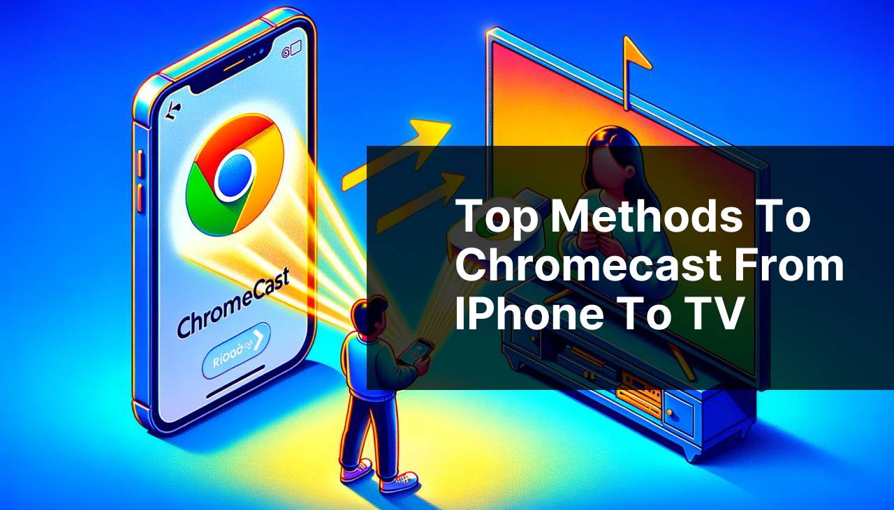 Top Methods to Chromecast from iPhone to TV