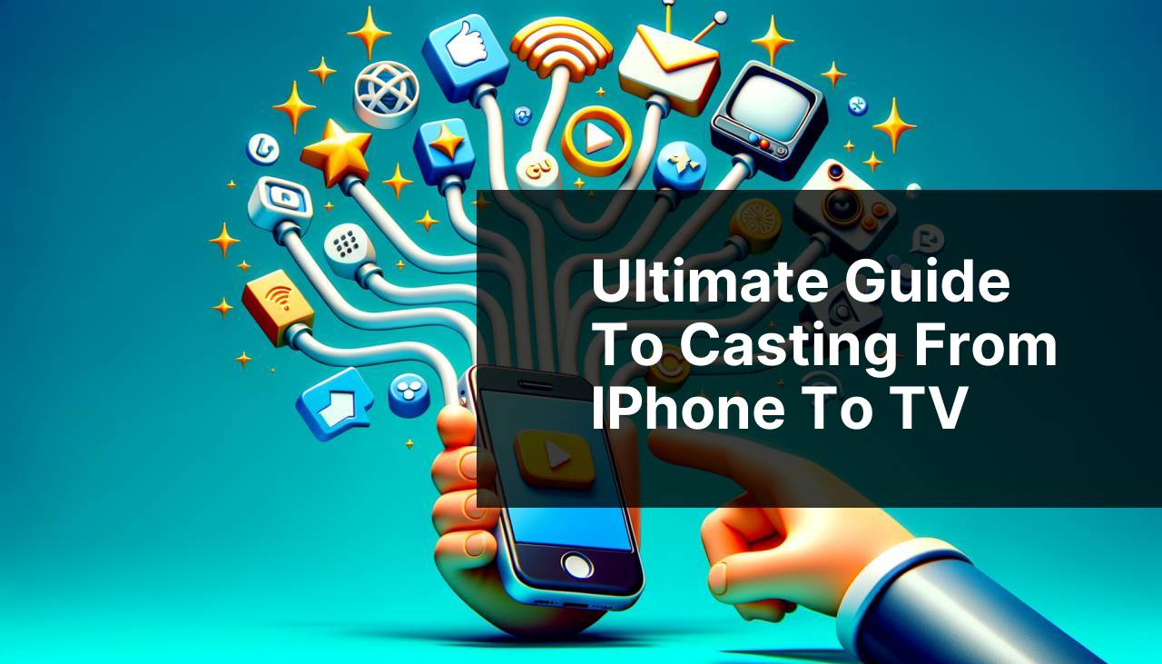 Ultimate Guide to Casting from iPhone to TV