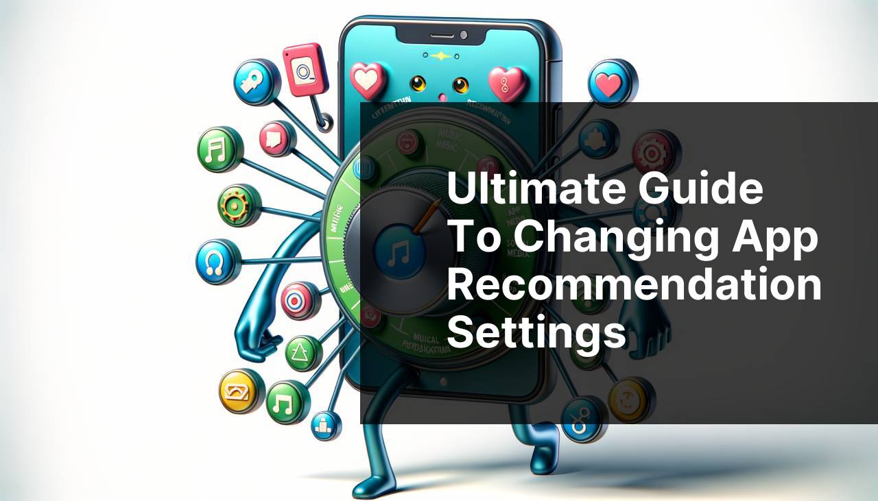 Ultimate Guide to Changing App Recommendation Settings