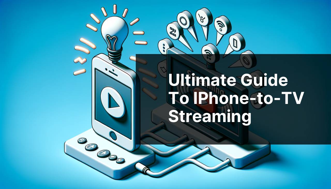 Ultimate Guide to iPhone-to-TV Streaming