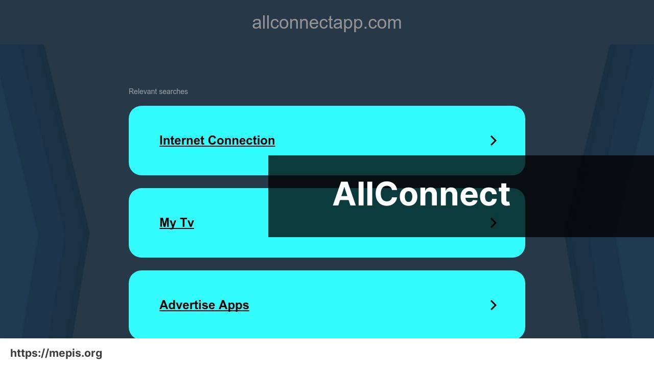 https://allconnectapp.com/ screenshot