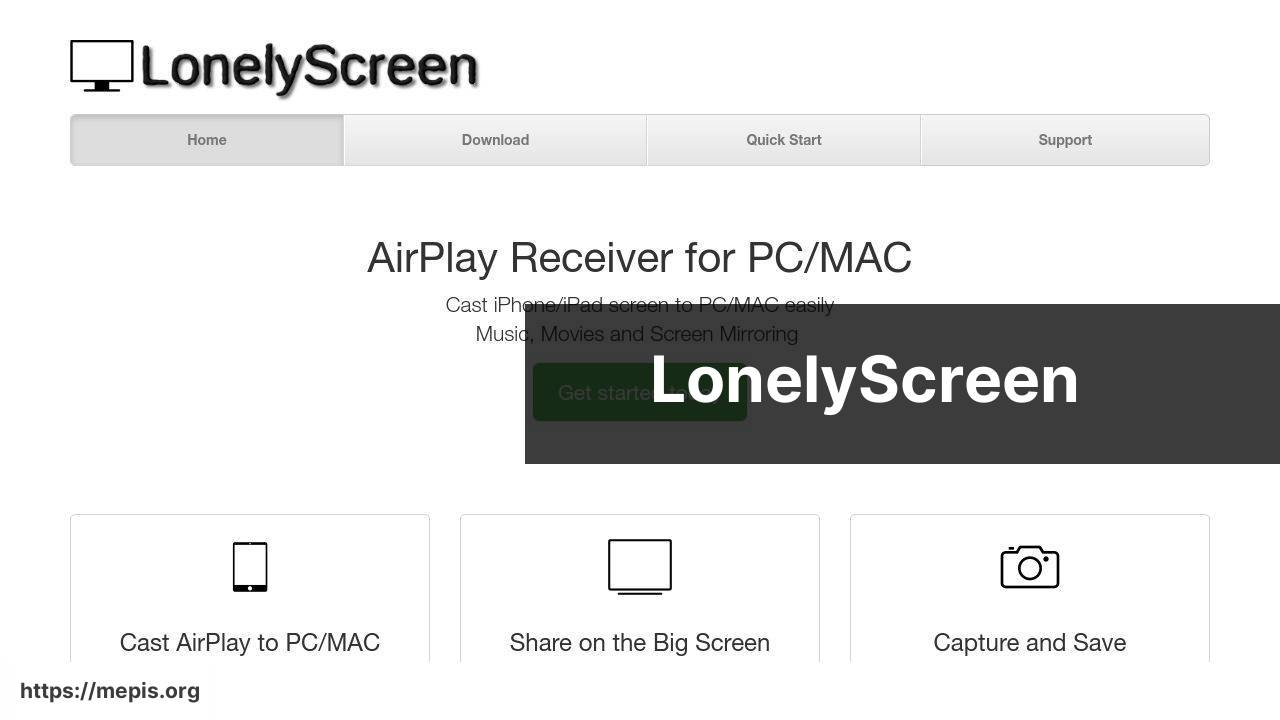 https://www.lonelyscreen.com/ screenshot